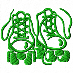 Shoes Embroidery Design 11 Shoes Embroidery Design 11